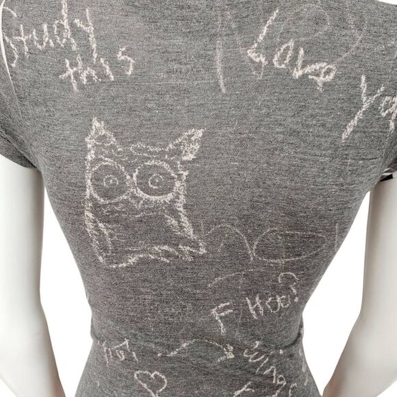 hooters y2k fitted graphic t-shirt - Picture 7 of 7